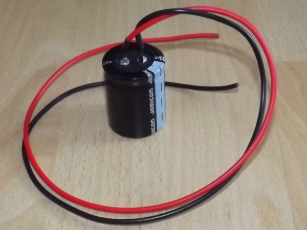 Kondensator für Vape Powerdynamo Zündanlagen (Fahren ohne Batterie)