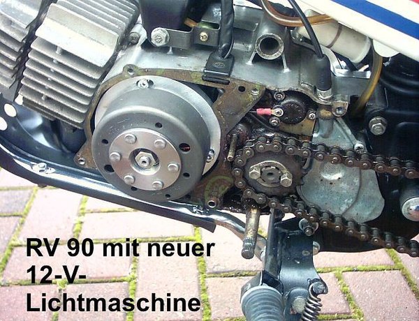 Suzuki RV 90 Vape / Powerdynamo Zündung + Lichtmaschine 705479900
