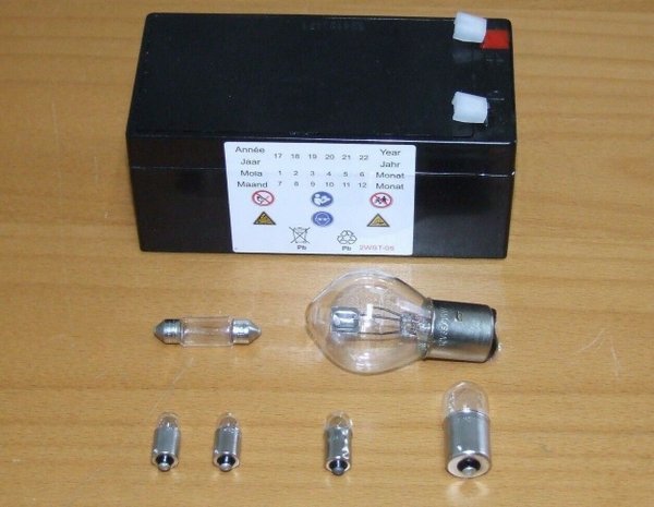 MZ RT 125/3 Vape / Powerdynamo Zündung + Lichtmaschine inkl. Akku, Glühlampen